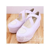 J-Fashion Harajuku Lolita Comfortable Low-cut Platform Shoes